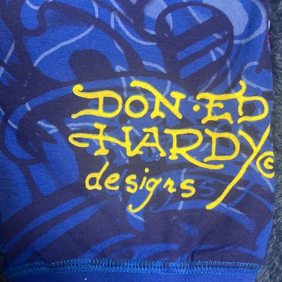 Ed Hardy Vintage Sweatpants Jogger Rare Vintage NWT Medium - Picture 3 of 9